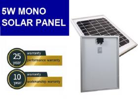 5W Mono Solar Panel